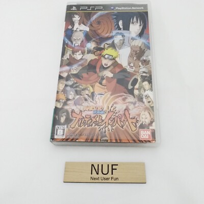 PSP Naruto Shippuden Ultimate Ninja Impact Sony Japanese games | eBay