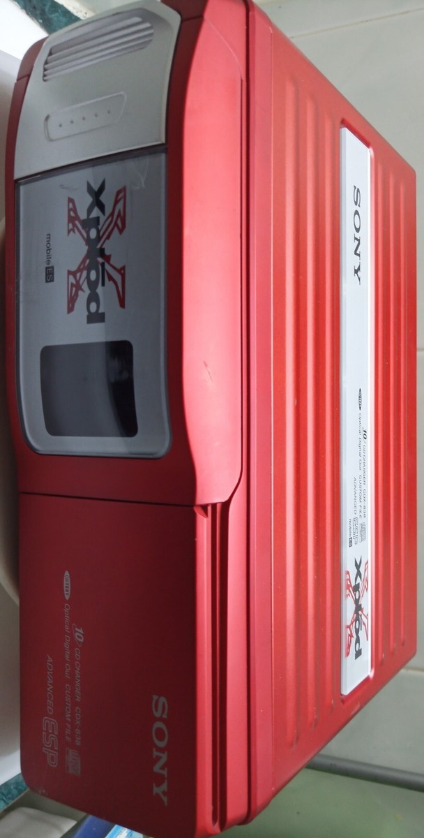 🔥SONY CDX-828 MOBILE ES 10 DISC CD CHANGER - ACCESSORIES NOT