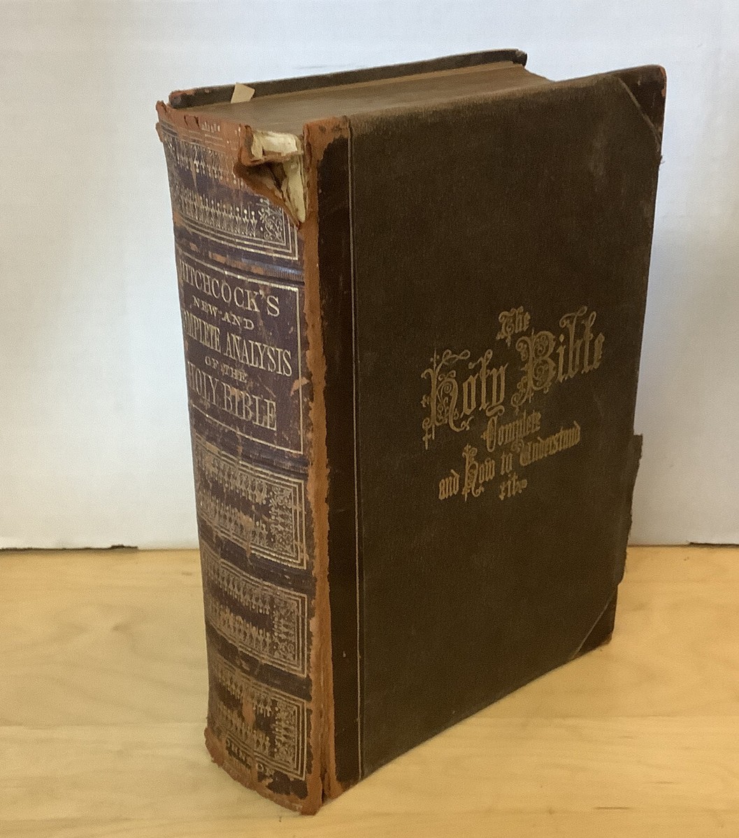 Hitchcock's New and Complete Analysis of The Holy Bible 1871