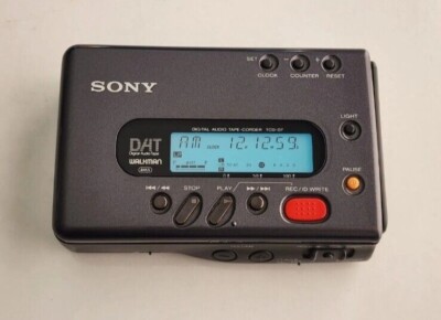 Sony TCD-D7 DAT Walkman Digital Audio Tape Recorder with New