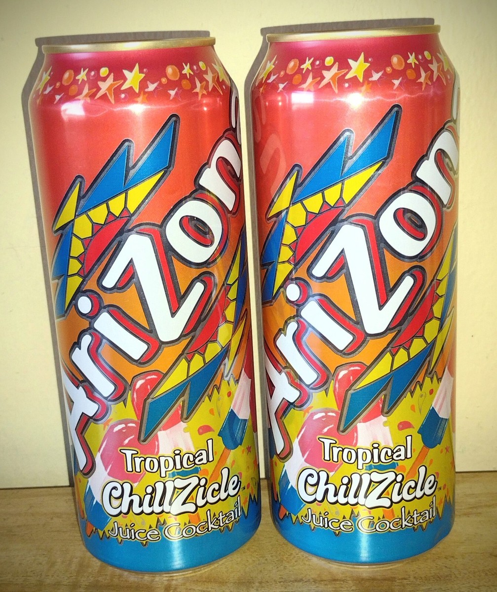 2 Pack) AriZona Tropical ChillZicle Juice 2024 Limited Edition