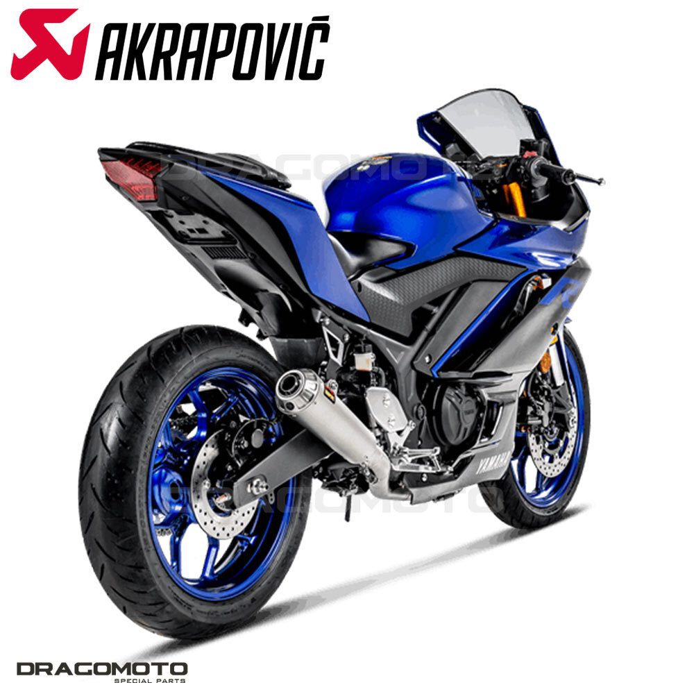 YAMAHA YZF-R25 R3 MT-03 Full exhaust AKRAPOVIC RC S-Y2R1-CUBSS | eBay