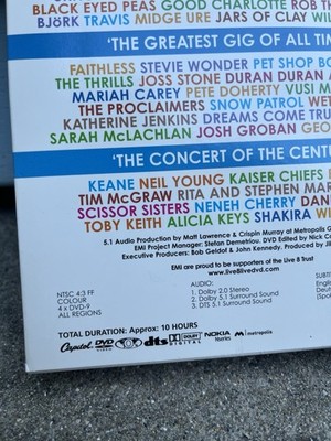 Live 8 (DVD, 2005, 4-Disc Set) for sale online | eBay