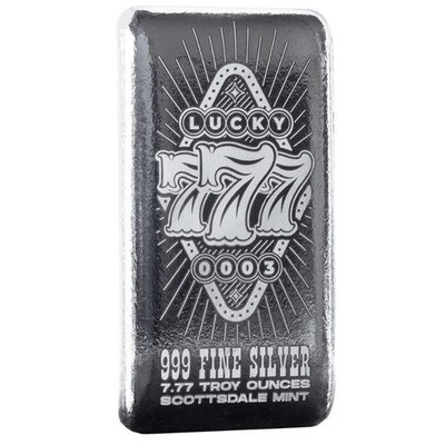 2025 Lucky Sevens 7.77 oz .999 Fine Silver Bullion Bar #A340 | eBay