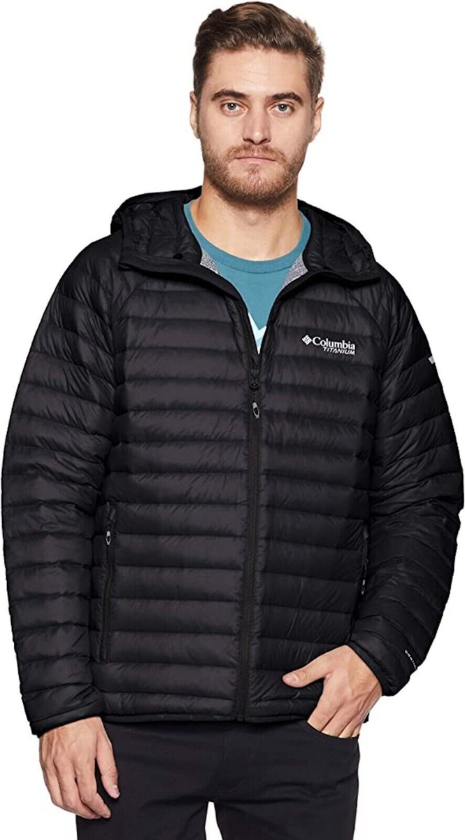 Columbia Men's Titanium Alpha Trail 800 Fill Down Omni-Heat Hooded