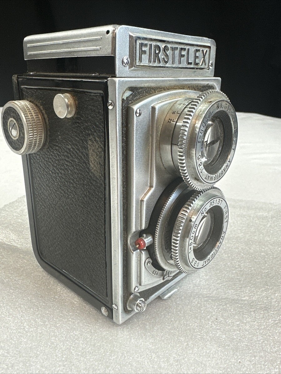 Firstflex 6x6 120 Film Vintage TLR Tokiwa Twin Lens Medium Format