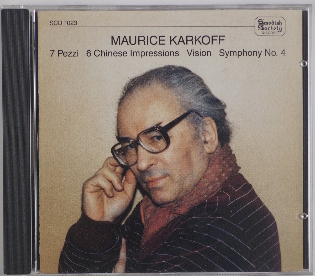 MAURICE KARKOFF: 7 Pezzi, 6 Chinese Impressions Swedish Society CD