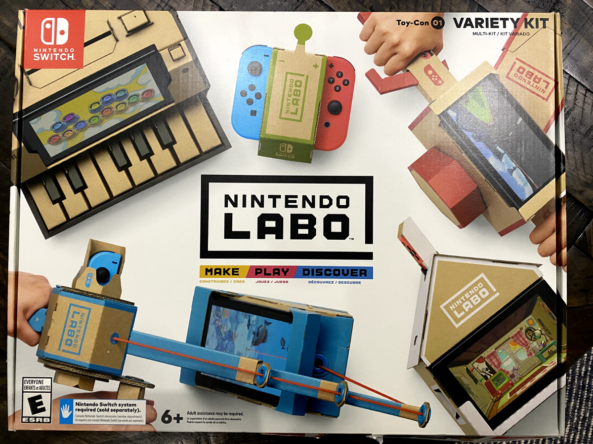 Nintendo Labo Toy-Con 01 Variety Kit Open Box Sealed Game