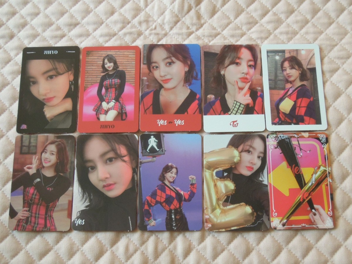 ver. Jihyo) Lot of 10 TWICE 6th Mini Album YES or YES Photocard