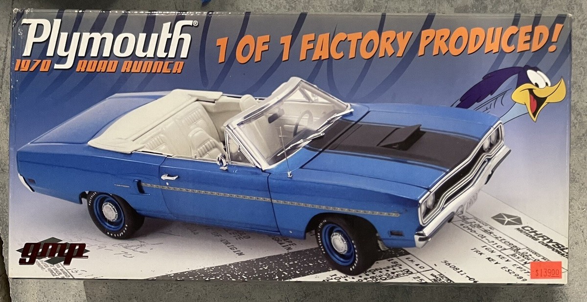 1970 Plymouth Roadrunner Convertible 1:18 GMP Brand New | eBay