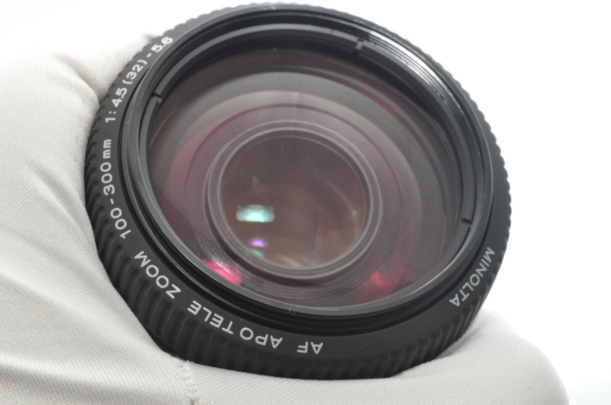 Excellent+++++】Minolta AF APO TELE ZOOM 100-300mm 1:4.5(32)-5.6