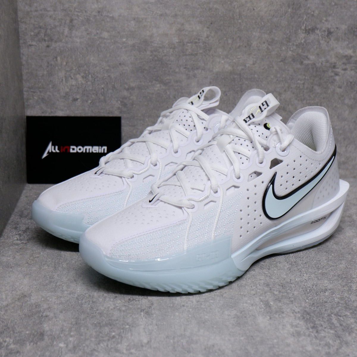 Nike Air Zoom GT Cut 3 EP White Glacier Blue - DV2918-104 | eBay