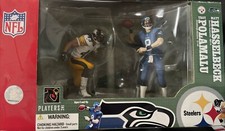 McFarlane Toys NFL 2pack Troy Polamalu Steelers Matt Hasselbeck