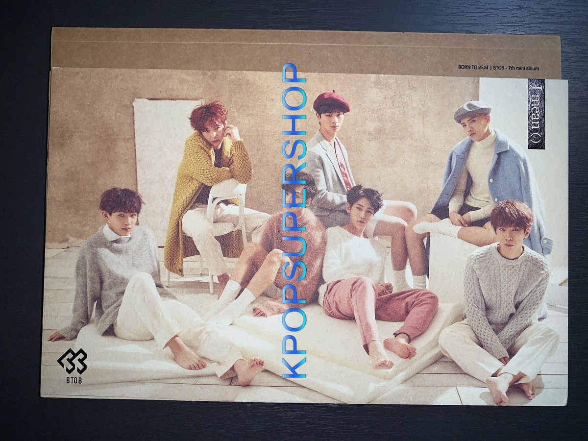 BTOB 7th Mini Album I Mean CD Photobook Great Rare OOP Hyunsik