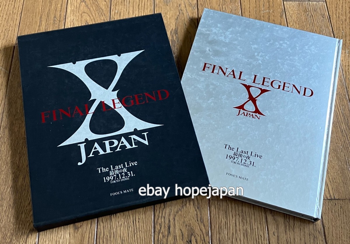 X JAPAN Last Live Photo Book 1997.12.31 Tokyo Dome YOSHIKI hide