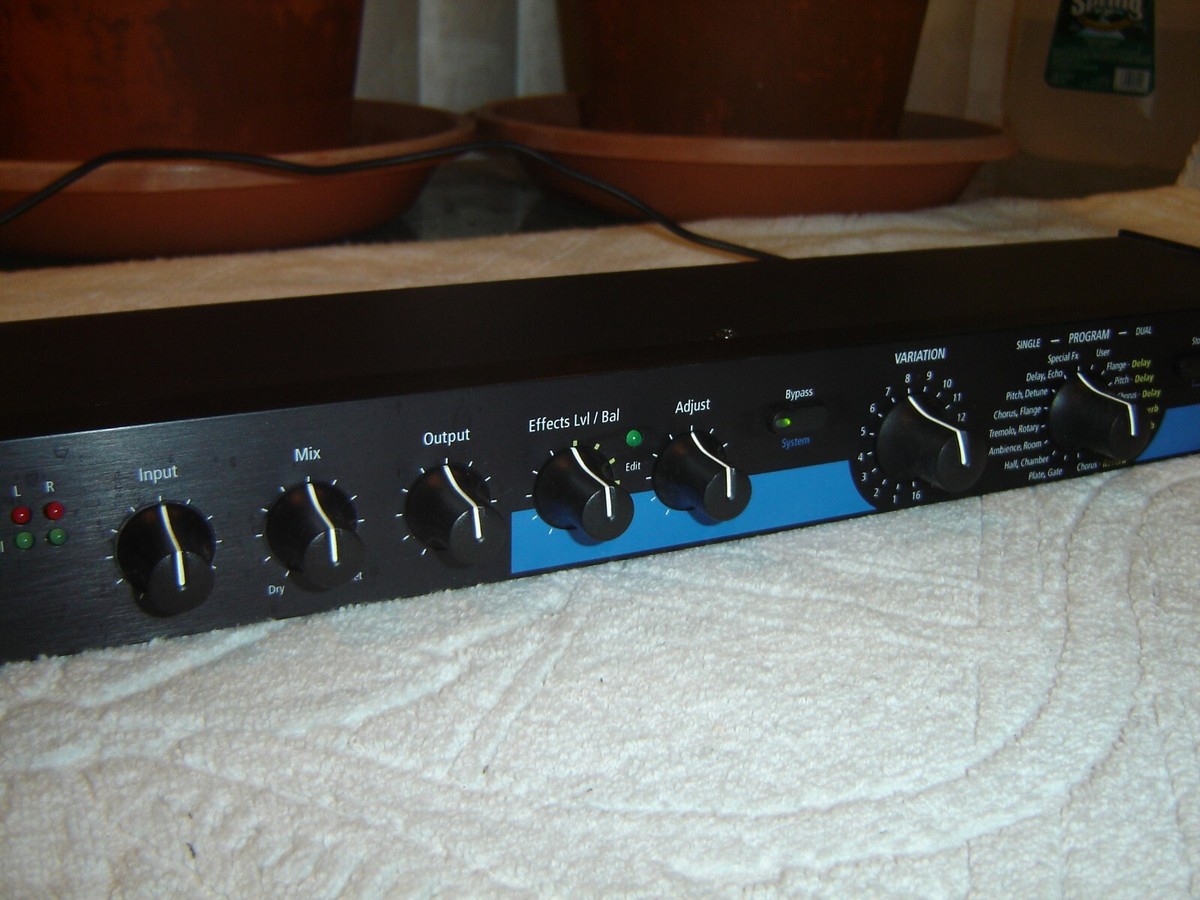 Lexicon MPX 100, Dual Channel Processor, Effects, FX, Vintage Rack