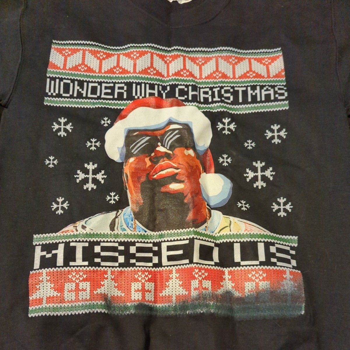 The Notorious B.I.G. S Ugly Sweater Biggie Smalls Wonder Why