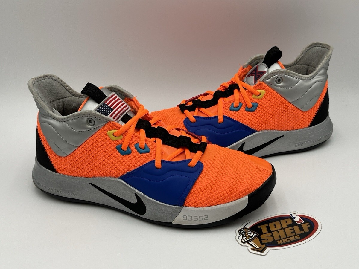 Nike PG 3 Nasa Armstrong Building 703 2019 Size 10.5 Paul George
