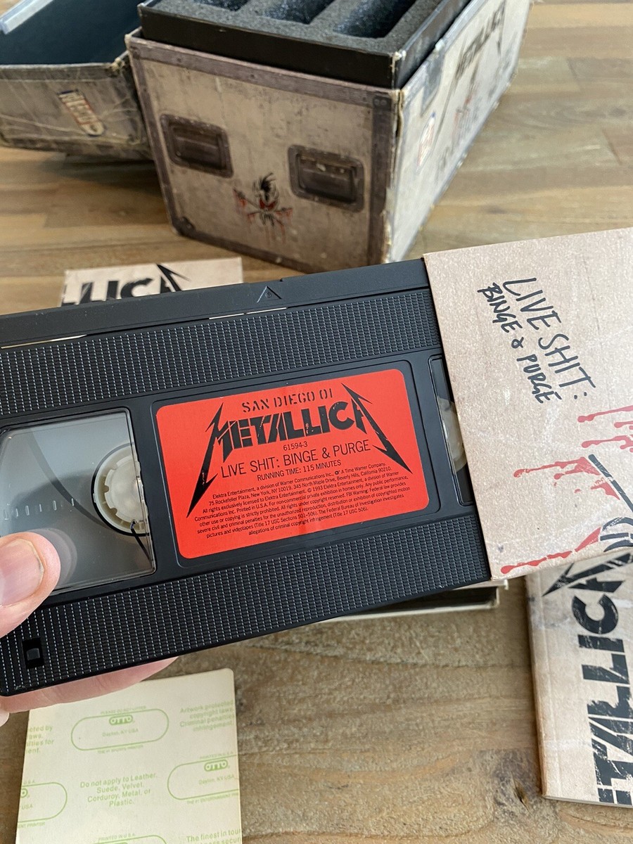 Live Shit: Binge & Purge [Box] by Metallica (CD, Nov-1993, 3 Discs