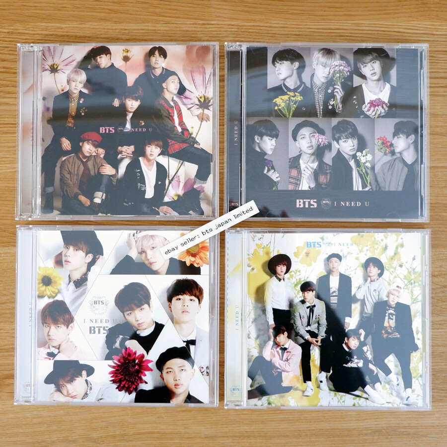 BTS I NEED U Japanese Ver. HMV , Pony Canyon , 1st Limited Edition
