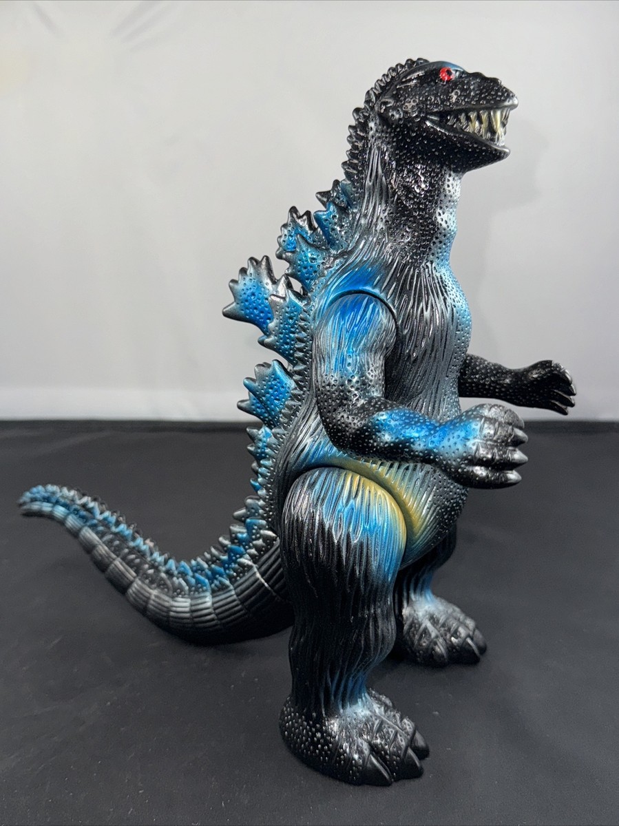 2009 MARUSAN 350 Godzilla 1955 9” METARICA VER BLACK VINYL BLUE