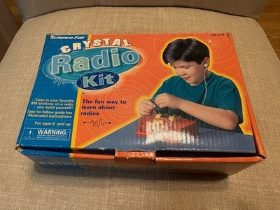 Crystal Radio Kit In Collectible Crystal Radios for sale | eBay