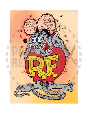 RAT FINK IN COLOR POSTER - VINTAGE REPRINT | eBay