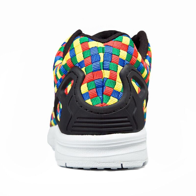 Adidas Originals ZX Flux Multicolor Weave Mens Size 9 Lifestyle