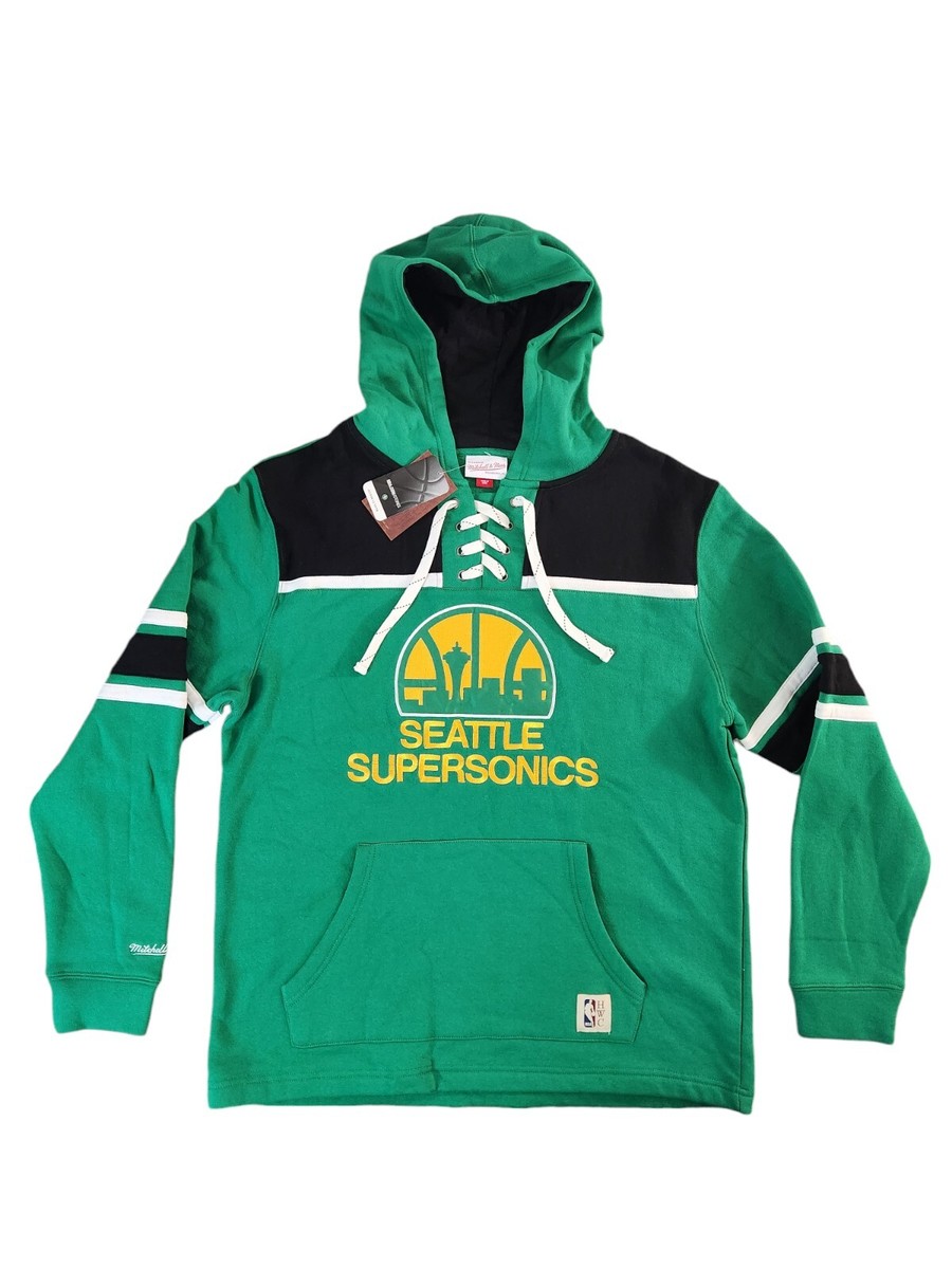 Mitchell & Ness Seattle Supersonics Hardwood Classics Hoodie Men's