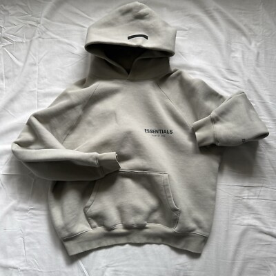 Fear of God Essentials × SSENSE Pullover Hoodie 'Green Concrete