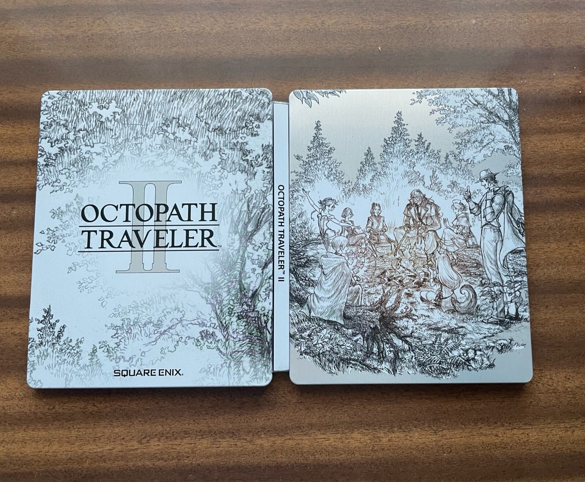 Square Enix OCTOPATH TRAVELER II 2 | Steelbook | G2 SIZE | METAL