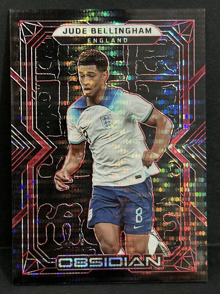 2022-23 Panini Obsidian FIFA England Jude Bellingham Red Pulsar