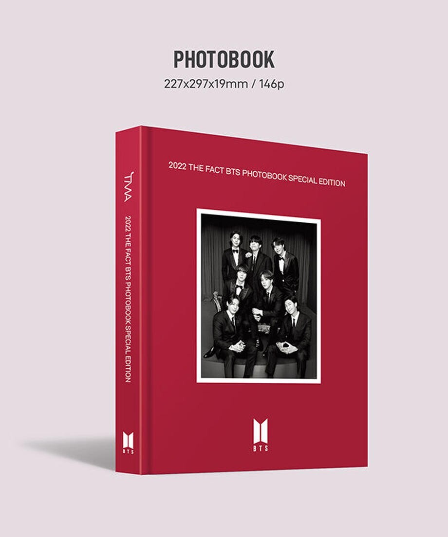 2022 THE FACT BTS PHOTOBOOK SPECIAL EDITION + Japan BONUS Bundle