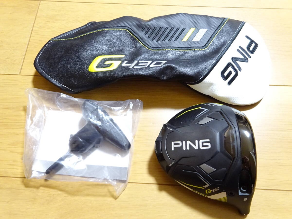 Ping G430 LST 9 Driver Head Only with Head Cover Wrench used | eBay
