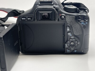 Canon EOS 600D 18.0 MP Digital SLR Camera - Black (no battery) | eBay