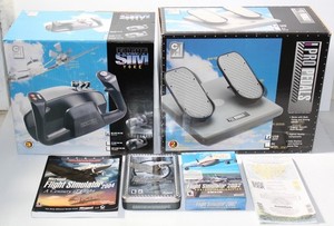 Flight Simulator Yoke and Pedals | eBay
