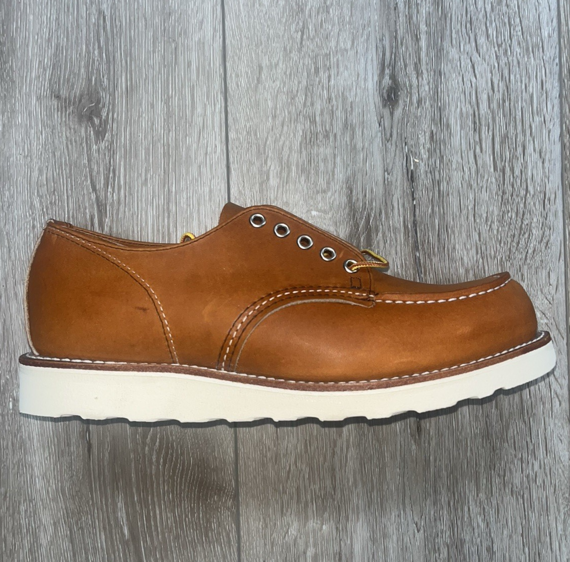 Red Wing Shoes Moc Toe Oxford - SIZE 9.5 - 8092 MADE IN USA Oro