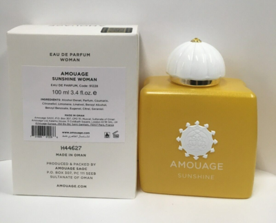 Sunshine by Amouage For Women Eau De Parfum Spray 3.4 oz 100 ml