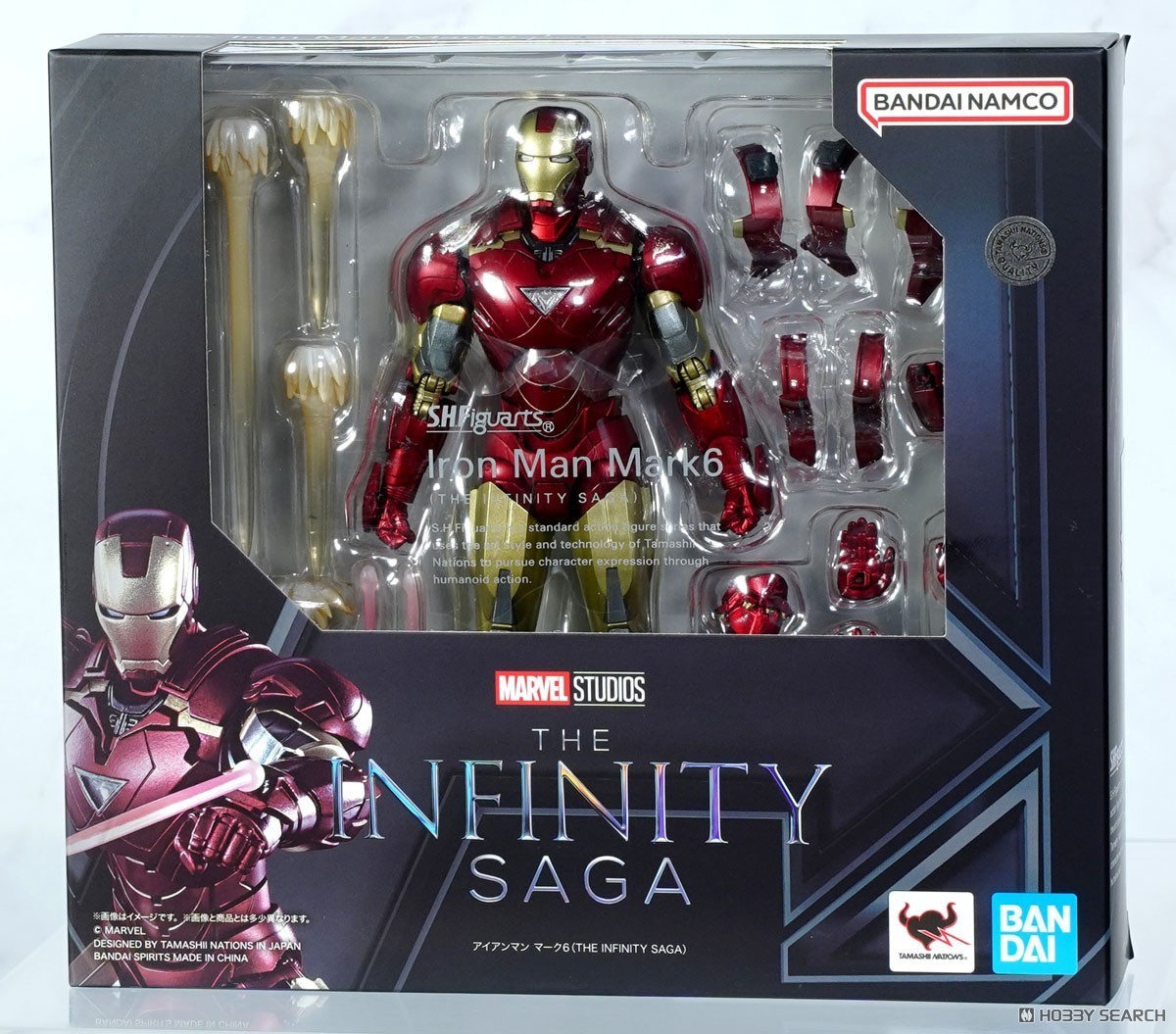 BANDAI S.H.FIGUARTS MARVEL INFINITY SAGA IRON MAN MARK 6 VI 150mm