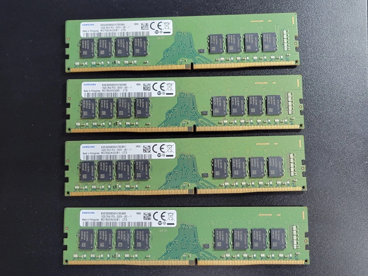Samsung DDR4 SDRAM 16 GB Total Capacity Memory (RAM) for sale | eBay
