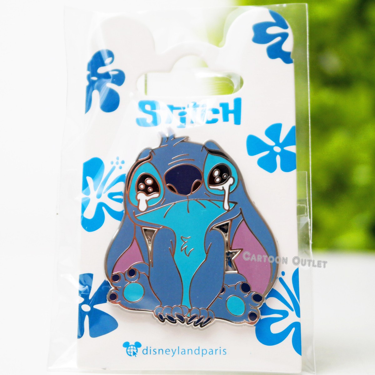 Disneyland Paris Lilo & Stitch Stitch Crying Authentic Pin Trading
