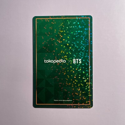 BTS Tokopedia 1ST Event JUNGKOOK Rare HOLO Holographic PC