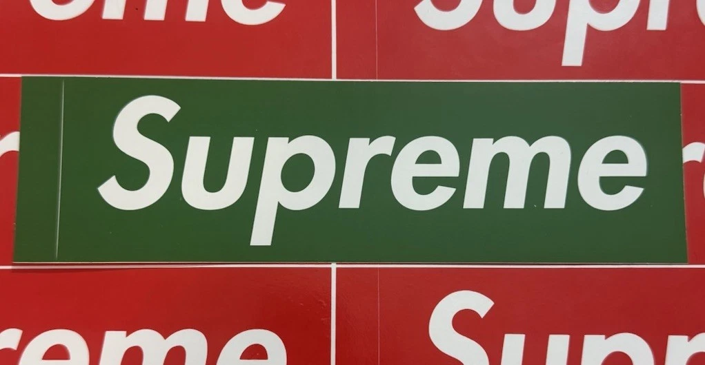 Supreme Box Logo Sticker for sale | eBay