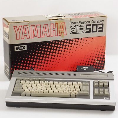 MSX YAMAHA YIS-503 Home Personal Computer Boxed Tested 2008495 | eBay