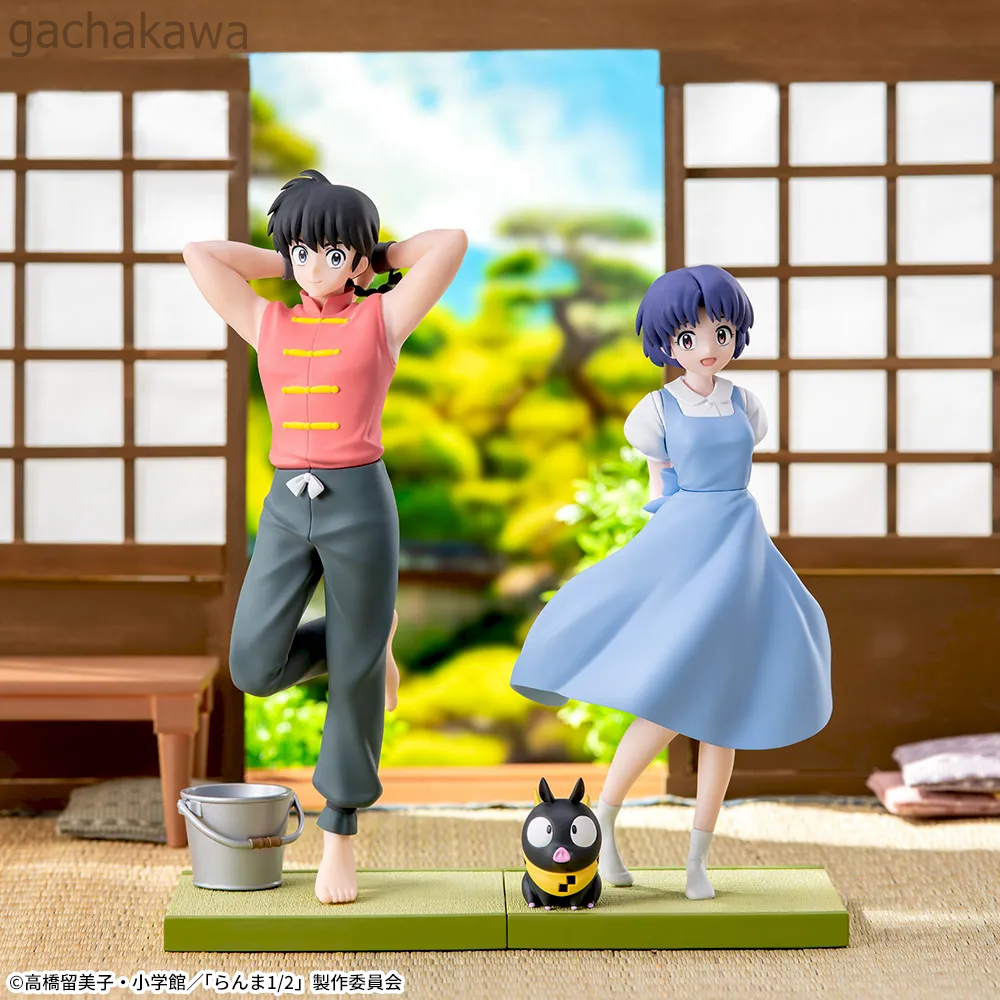PSL Ranma 1/2 Luminasta Saotome & Akane Tendo Figure Japan Anime
