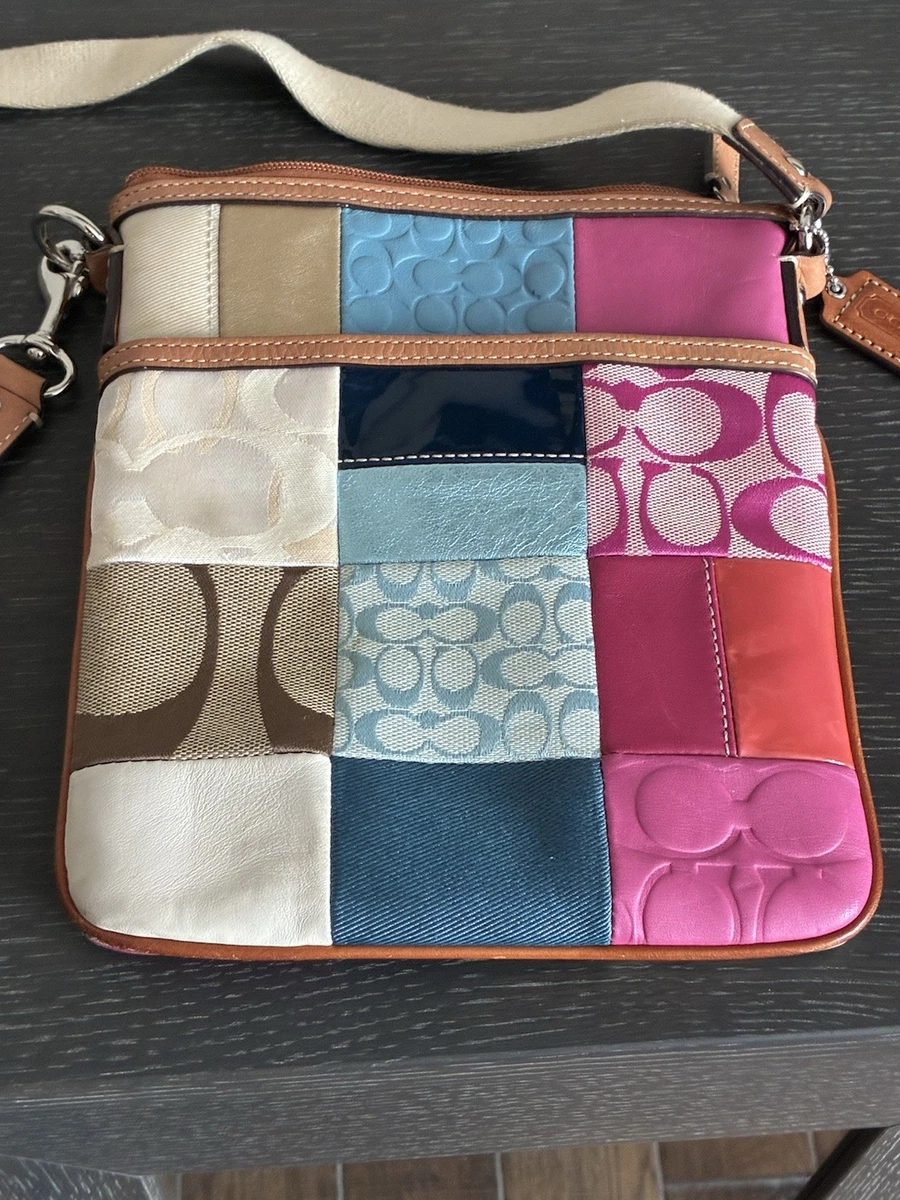 Coach Patchwork Suede Bags & Handbags for Women for sale | eBay