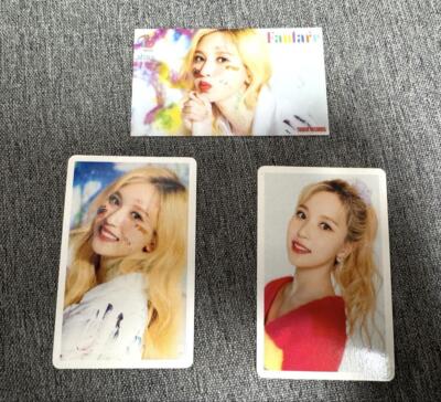 Fanfare ミナ トレカ Fanfare TWICE ミナ ハイタッチ ハイタッチ券