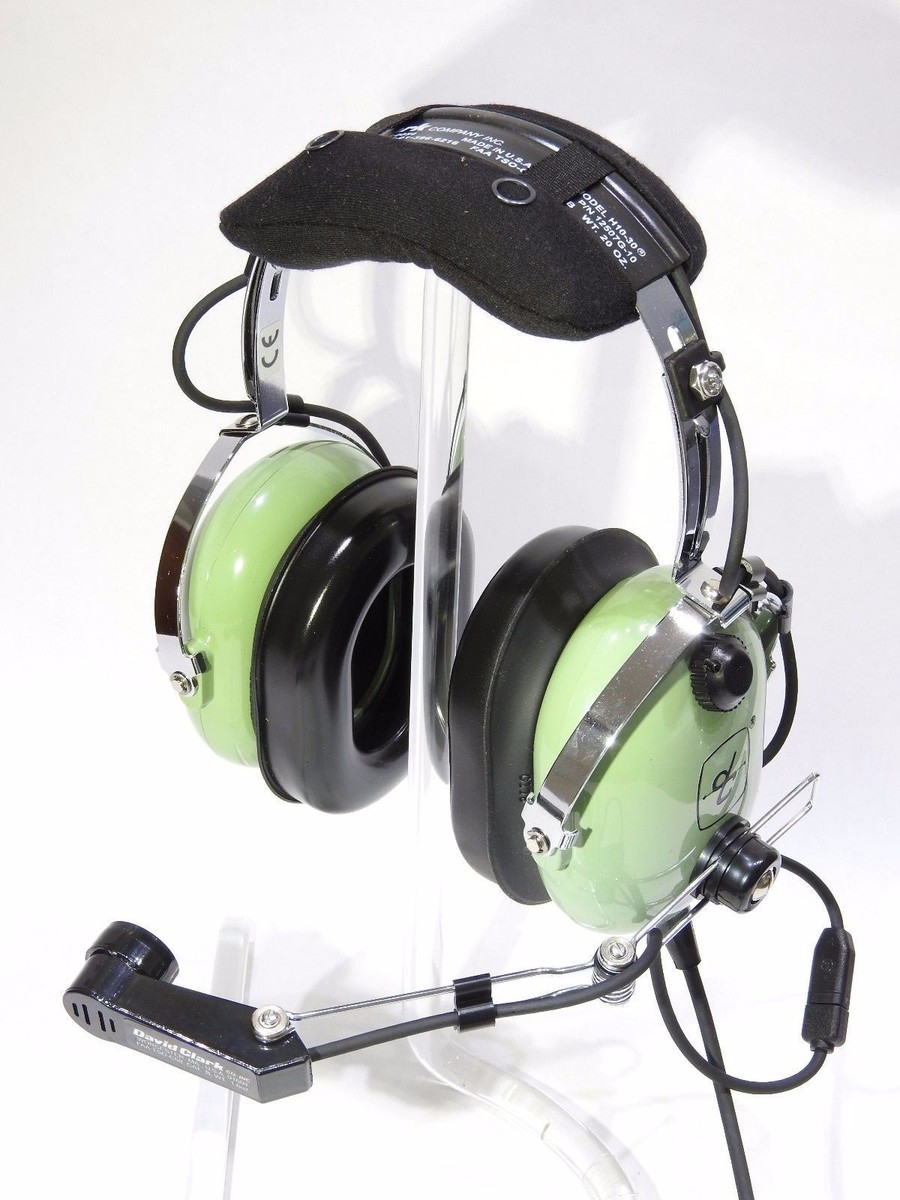 NIB DAVID CLARK H10-30 HEADSET GA/Dual Plugs p/n 12508G-17 | eBay