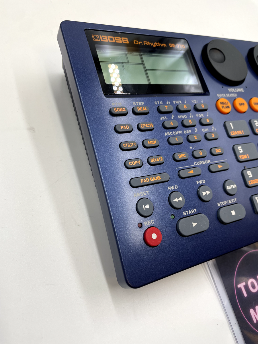 Boss DR-770 Dr.Rhythm Drum Machine Used with Original japan #3 | eBay
