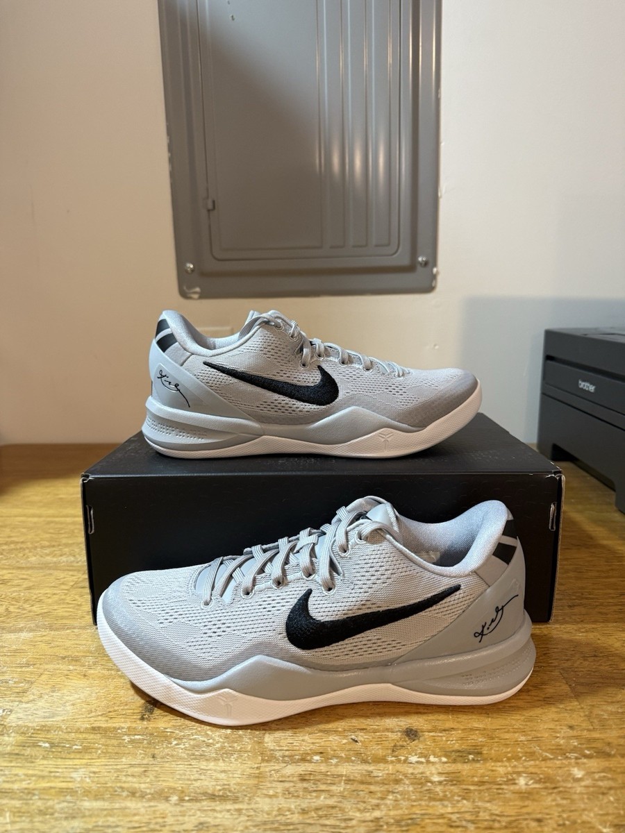 Mens Size 7-Rare Nike Kobe 8 Protro TB P Wolf Grey Black HM6469